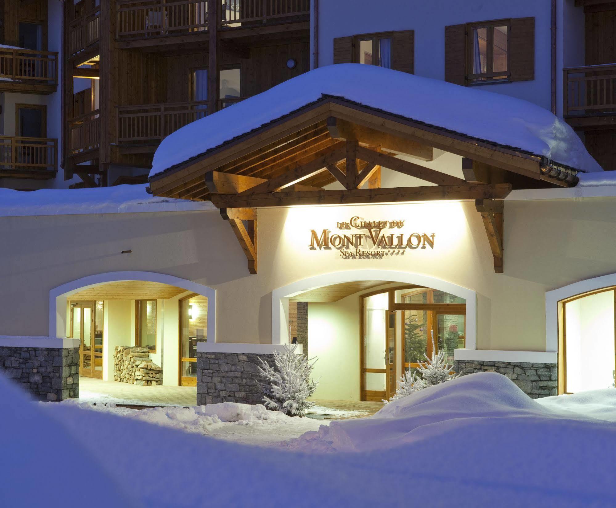 Le Chalet Du Mont Vallon Spa Resort Les Menuires Eksteriør billede