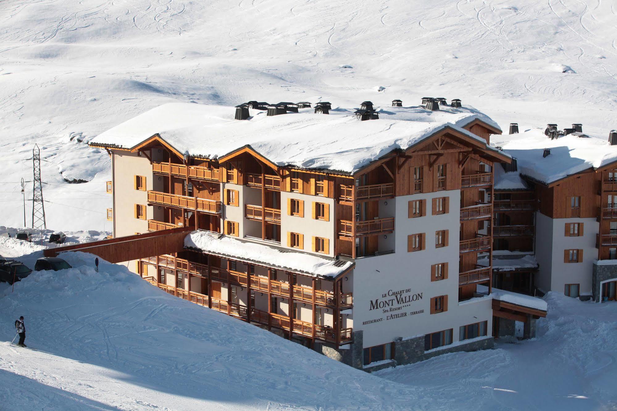 Le Chalet Du Mont Vallon Spa Resort Les Menuires Eksteriør billede