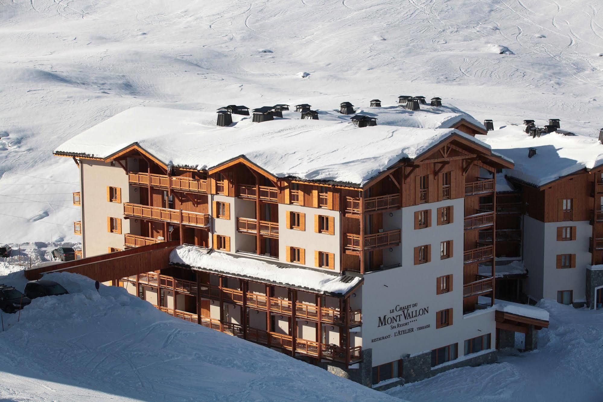 Le Chalet Du Mont Vallon Spa Resort Les Menuires Eksteriør billede