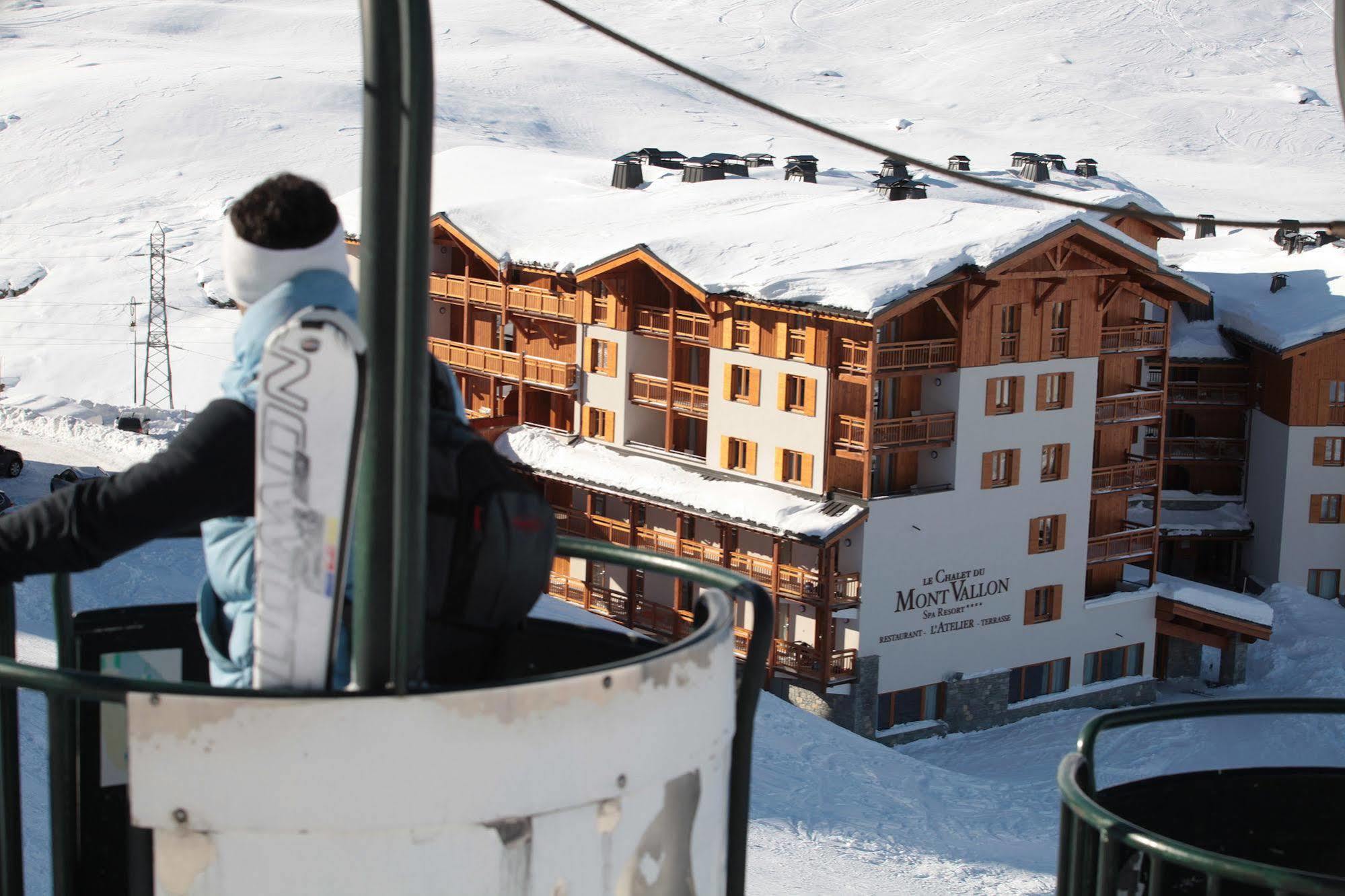 Le Chalet Du Mont Vallon Spa Resort Les Menuires Eksteriør billede