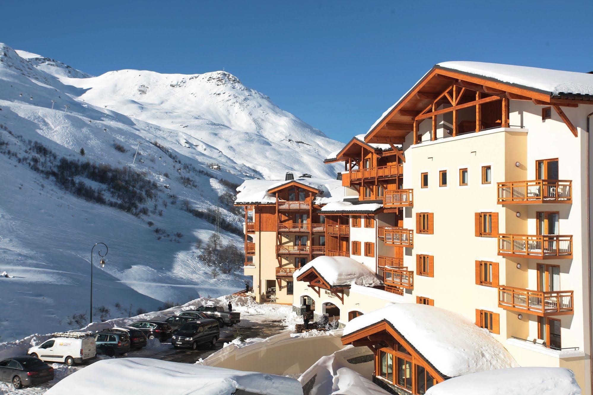 Le Chalet Du Mont Vallon Spa Resort Les Menuires Eksteriør billede